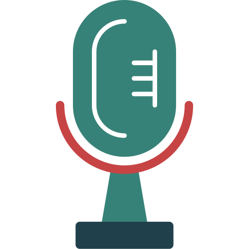 micrófono Generic color fill icono