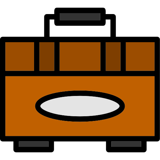 maletín Generic color lineal-color icono
