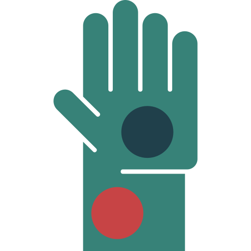 Hand raising Generic color fill icon