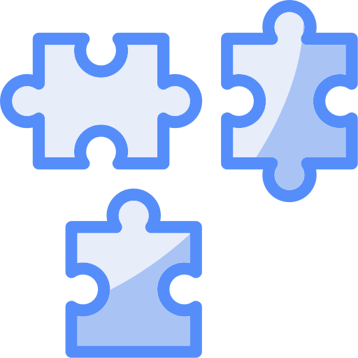 Jigsaw Generic color lineal-color icon