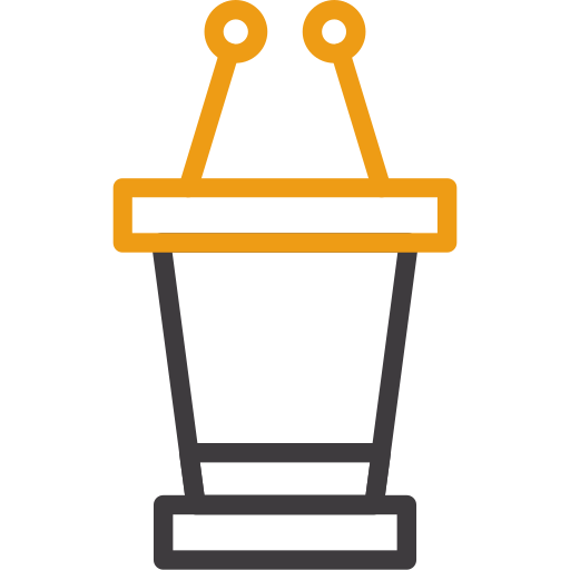 podium Generic color outline icoon