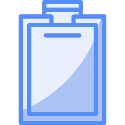 Clipboard Generic color lineal-color icon