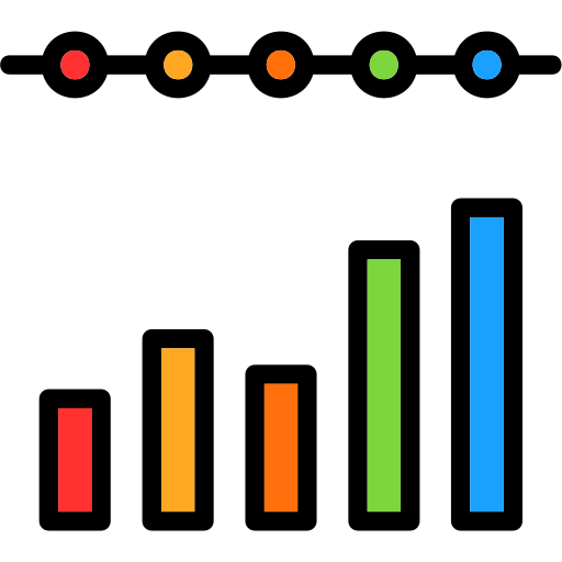 grafico a barre Generic color lineal-color icona