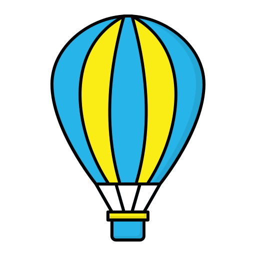 공기 풍선 Generic color lineal-color icon