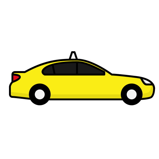 taxi Generic color lineal-color icoon