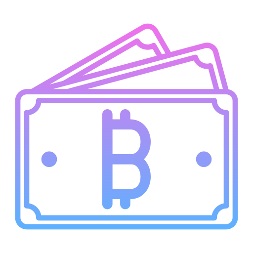 bitcoina Generic gradient fill ikona