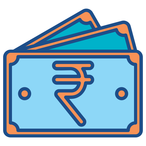 Rupee Generic color lineal-color icon