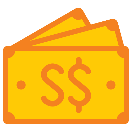 Сингапурский доллар Generic color fill иконка