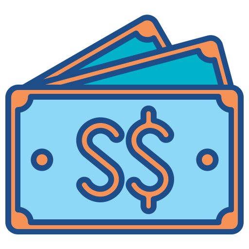 Singapore dollar Generic color lineal-color icon