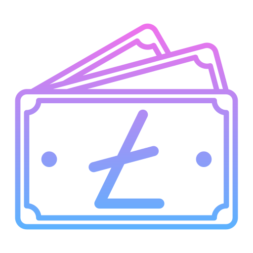 Litecoin Generic gradient fill icon