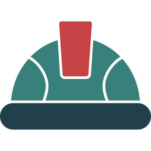 Защитная каска Generic color fill иконка