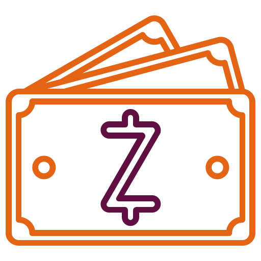zcash Generic color outline icona