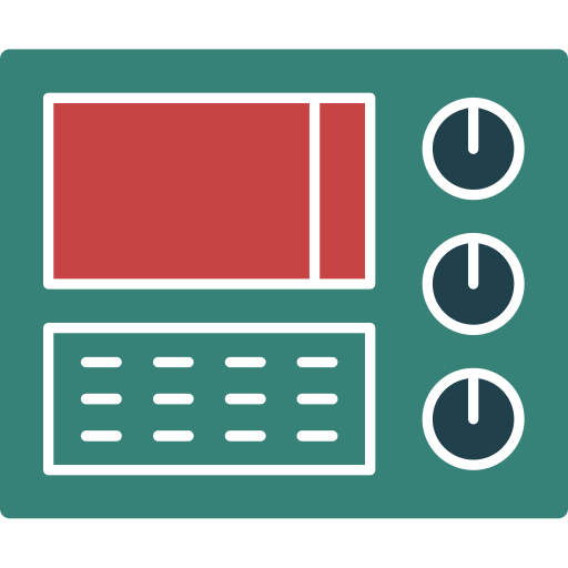 panel de control Generic color fill icono