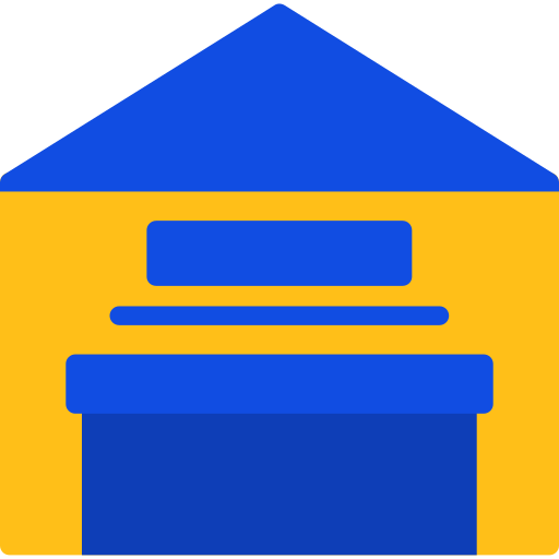 Warehouse Generic color fill icon