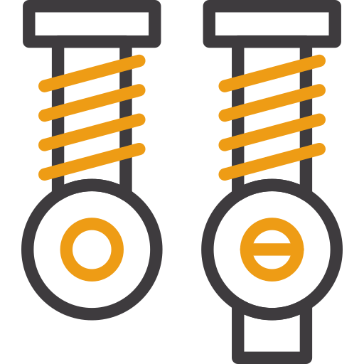 Machine parts Generic color outline icon