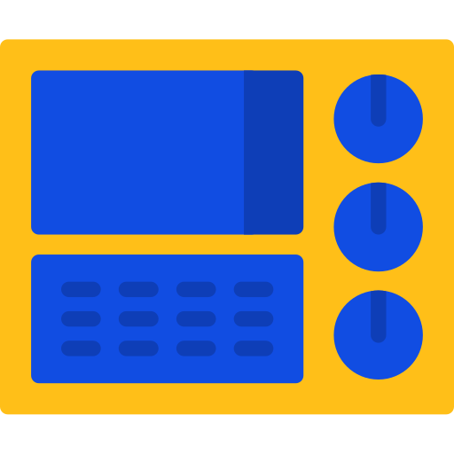 panel de control Generic color fill icono