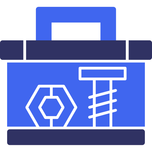 Ящик для инструментов Generic color fill иконка