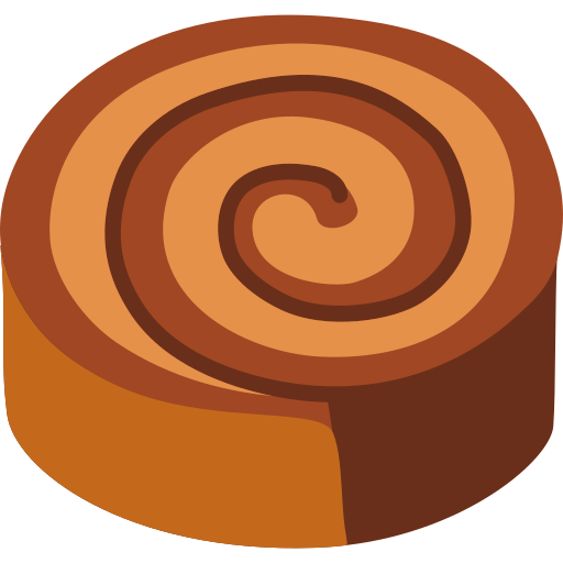 Cinnamon roll Generic color fill icon
