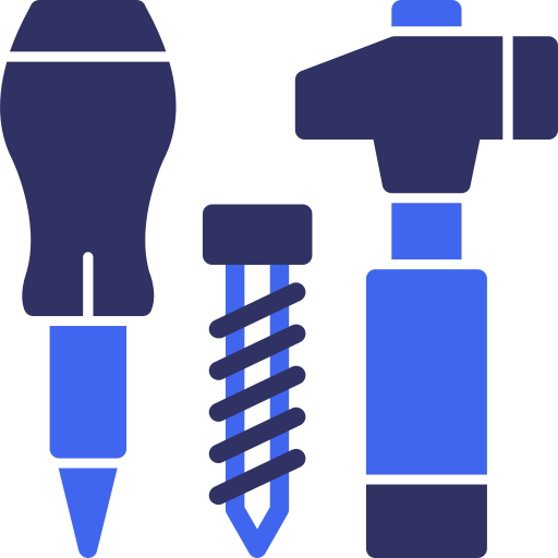 narzędzia do konserwacji Generic color fill ikona