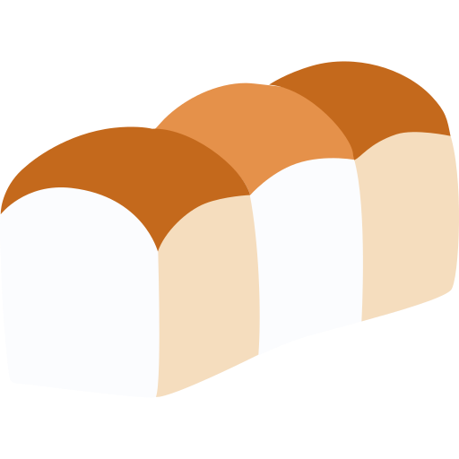 bułka chlebowa Generic color fill ikona