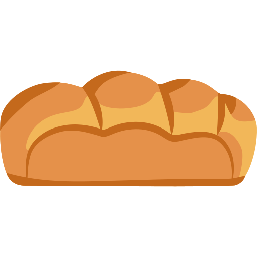 белый хлеб Generic color fill иконка