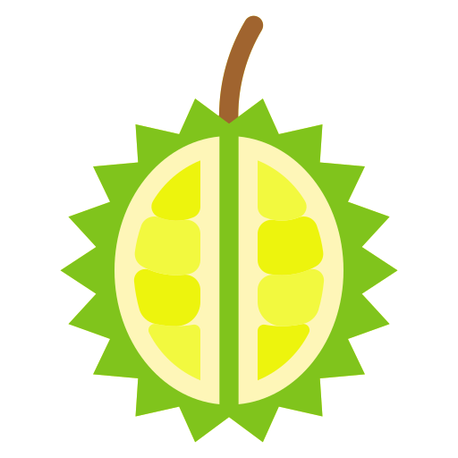 Durian fruit Generic color fill icon