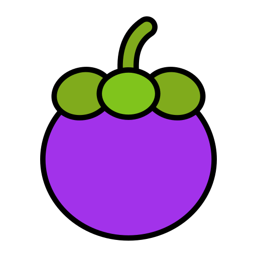 マンゴスチン Generic color lineal-color icon