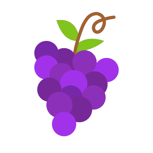winogrona Generic color fill ikona