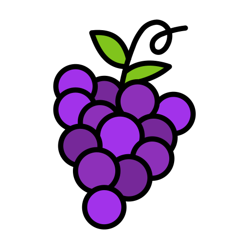 Виноград Generic color lineal-color иконка