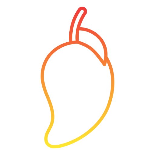 Mango Generic gradient outline icon