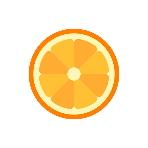 オレンジ Generic color fill icon
