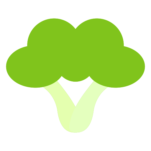 Broccoli Generic color fill icon