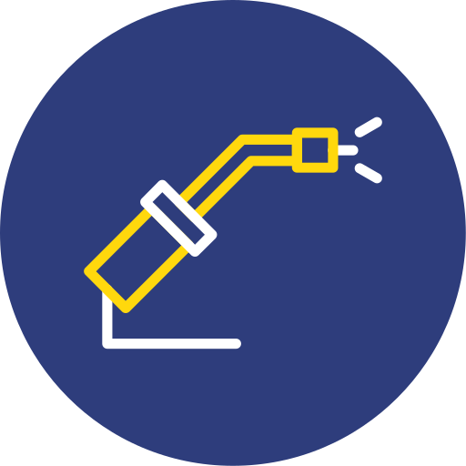 Welding torch Generic color fill icon