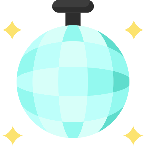palla da discoteca Special Flat icona