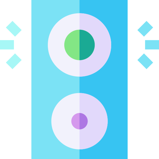 Altoparlante Basic Straight Flat icono