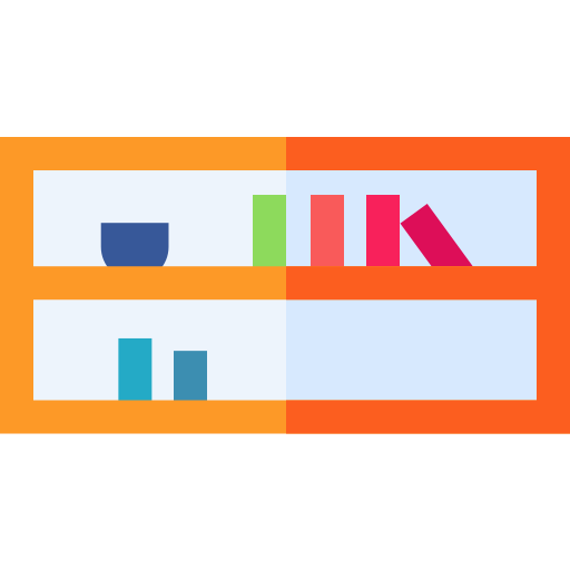 Shelf Basic Straight Flat icon