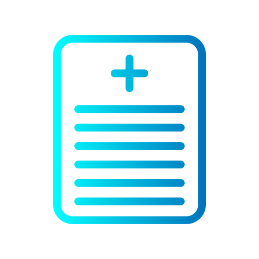 医療報告書 Generic gradient outline icon