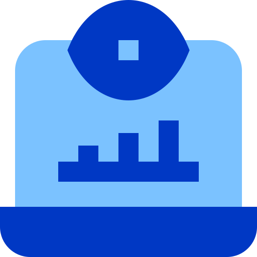 Statistics Super Basic Duotone Flat icon