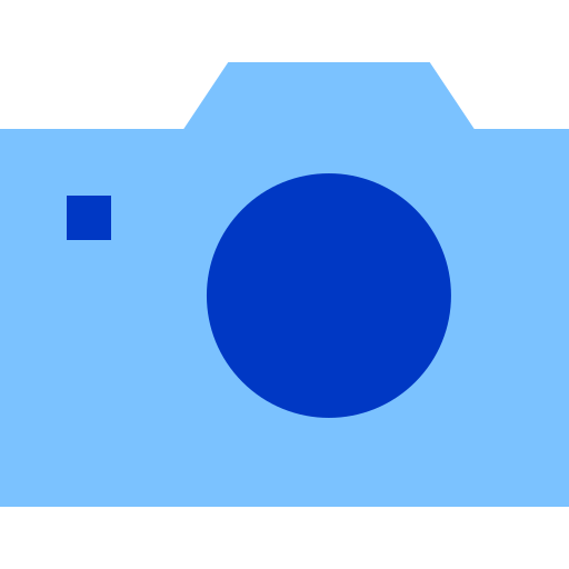 Camera Super Basic Duotone Flat icon