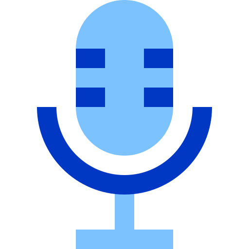 Microphone Super Basic Duotone Flat icon