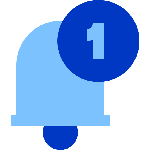Notification Super Basic Duotone Flat icon