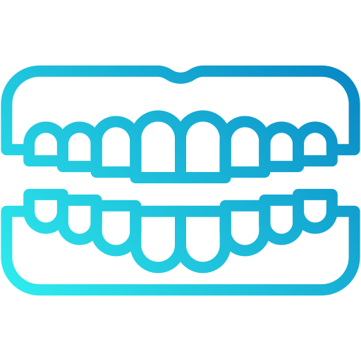 dentier Generic gradient outline Icône