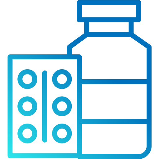 medicamento Generic gradient outline icona