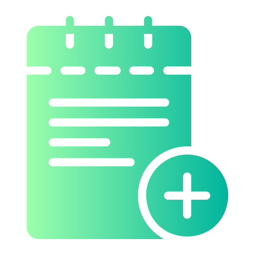 Note book Generic gradient fill icon