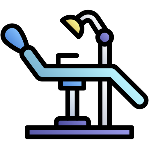 Dentist chair Generic gradient lineal-color icon