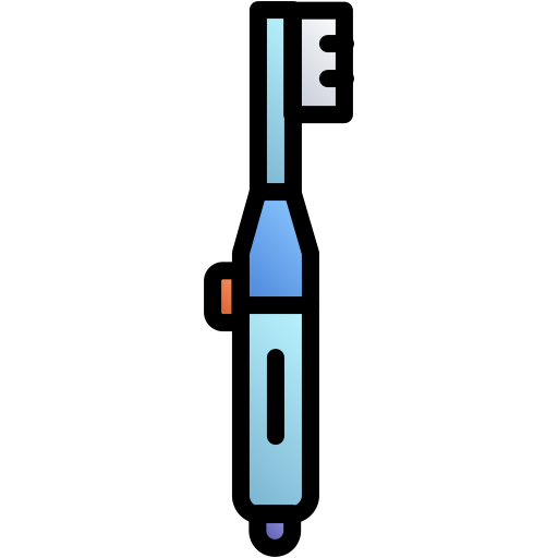 escova de dentes elétrica Generic gradient lineal-color Ícone