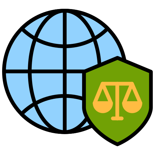 legge internazionale Generic color lineal-color icona