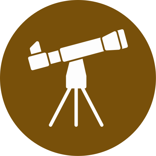 telescoop Generic color fill icoon