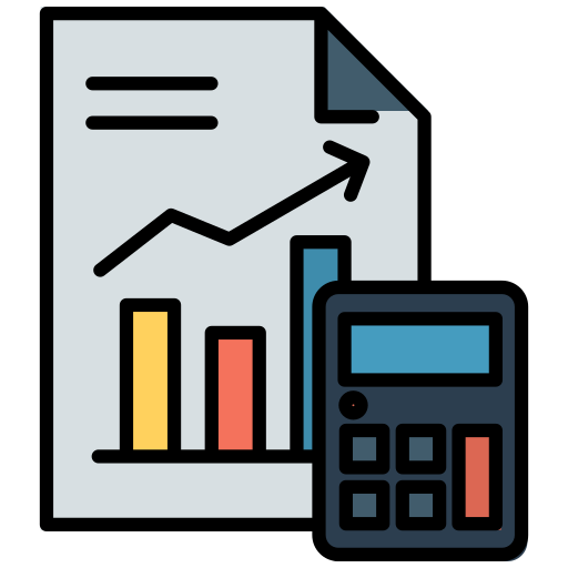 Business calculation Generic color lineal-color icon