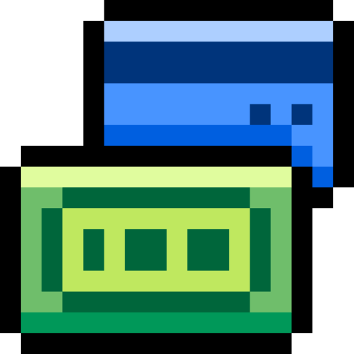Bill Pixel Linear color icon